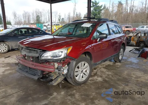 2017 Subaru Outback 2.5I z USA, uszkodzony, nr VIN 4S4BSAAC8H3301770